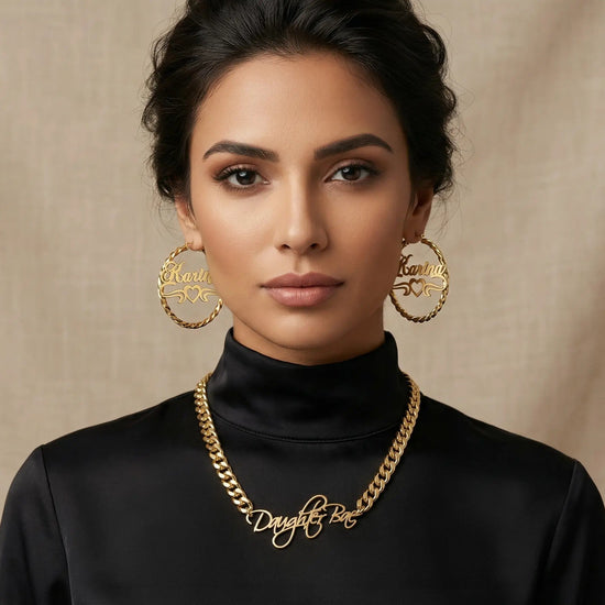 The Devotion Script Necklace