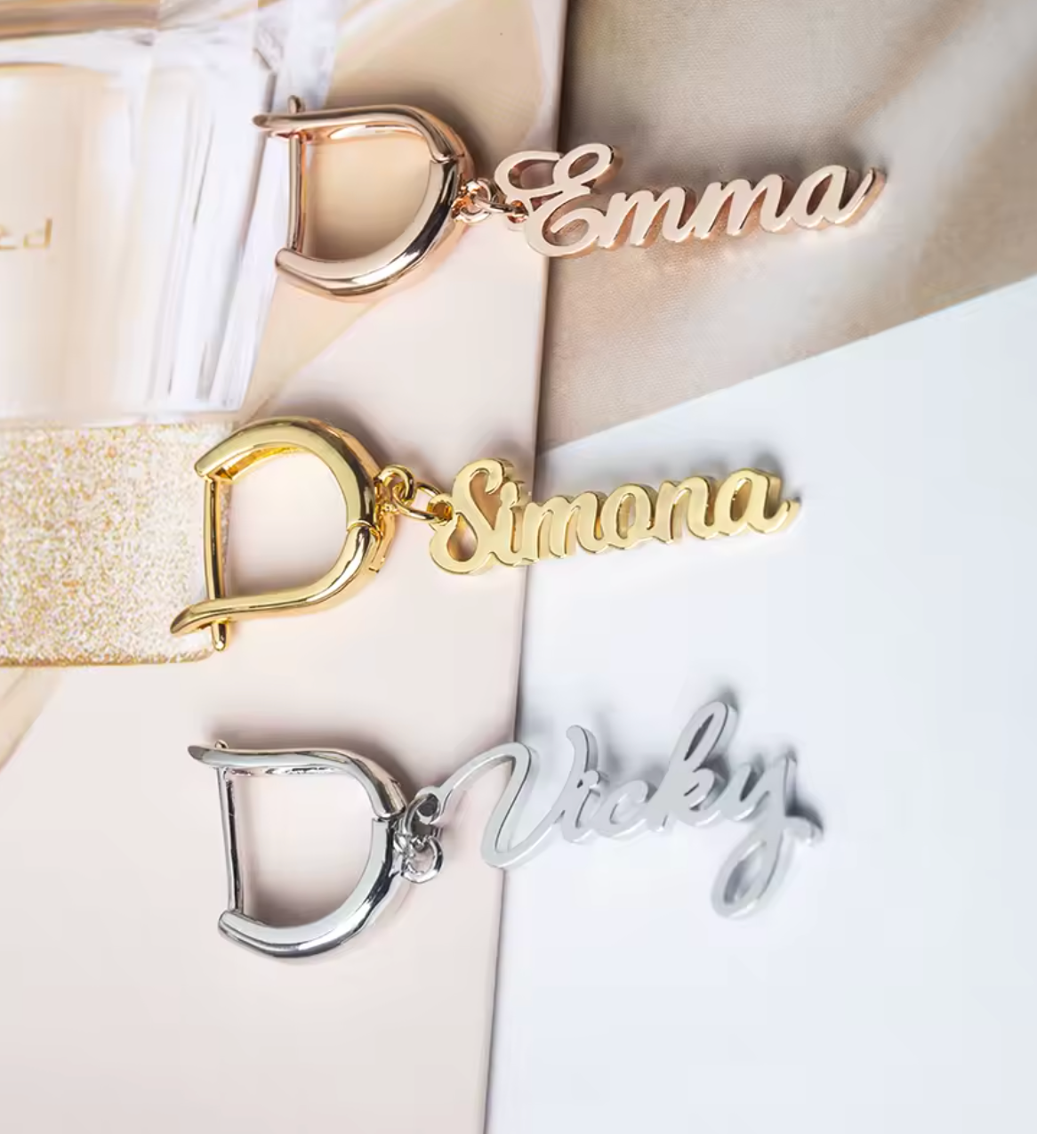 Custom Name Earrings