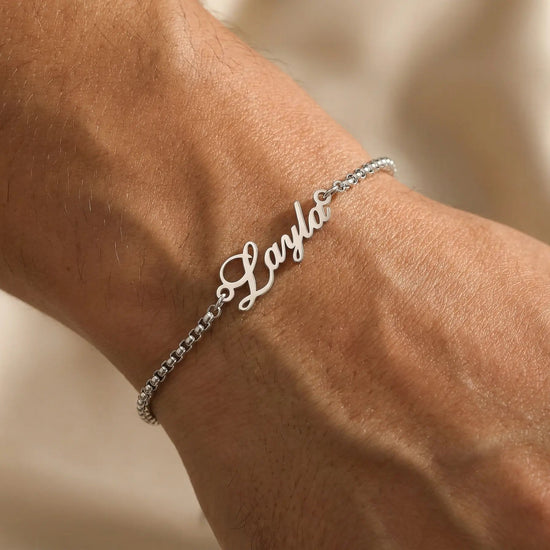 The Montclair Name Bracelet