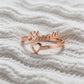 The Cordelia Heart Ring