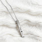 The Noire Pillar Necklace