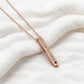The Noire Pillar Necklace