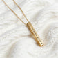 The Noire Pillar Necklace