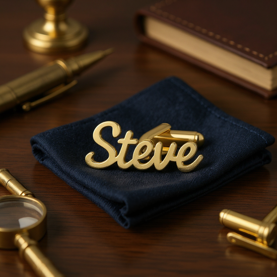 Custom Name Cufflinks