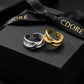 The Opaline Interlace Ring