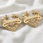 The Dynasty Heart Earrings