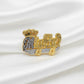 The Crowned Name Earrings