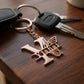 The Monarch Keychain