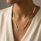The Herringbone Signature Necklace