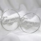 The Celestia Iced Name Hoops
