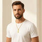 The Obsidian Initial Bar Necklace