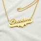The Celestia Ice Name Necklace
