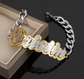Custom Name Cuban Link Bracelet