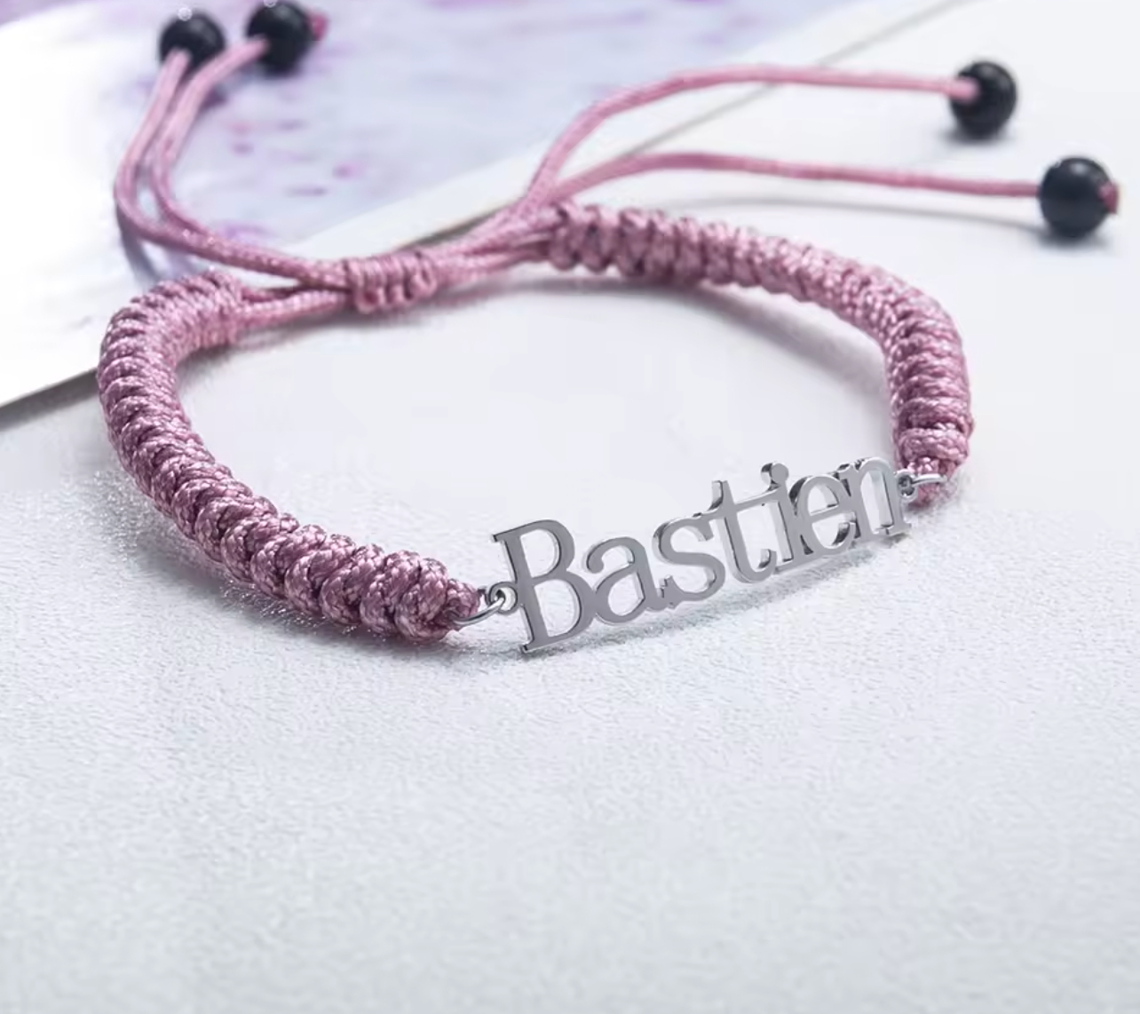 Custom Name Rope Bracelet