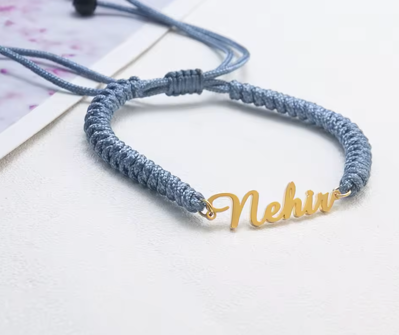Custom Name Rope Bracelet