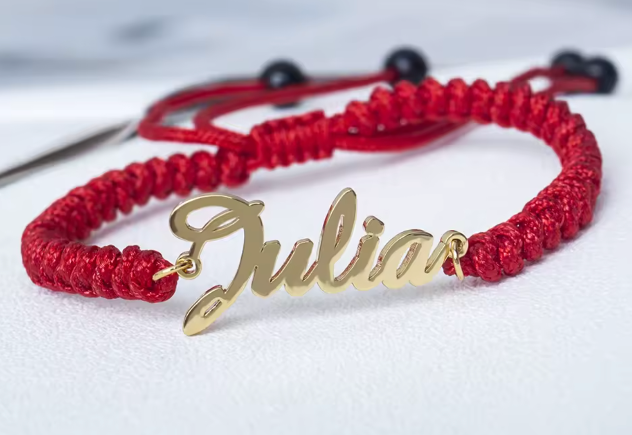Custom Name Rope Bracelet
