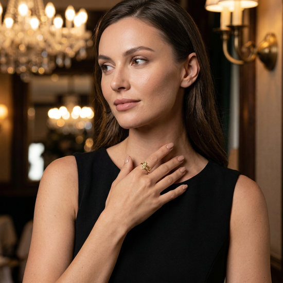 The Cordelia Heart Ring