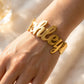 The Rosélia Name Cuff
