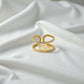 The Monogram Luxe Crossover Ring