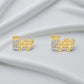 The Crowned Name Earrings
