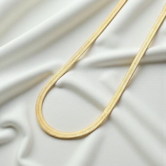 The Regalia Flat Gold Chain