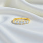 The Moissanite Band