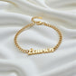 The Auréline Name Chain Bracelet