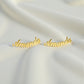 Majesté Name Studs