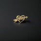The Aurivane Logo Brooch