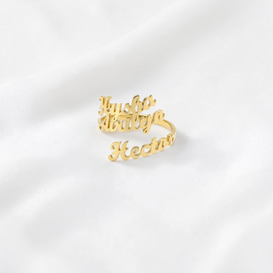 The Orabella Name Ring
