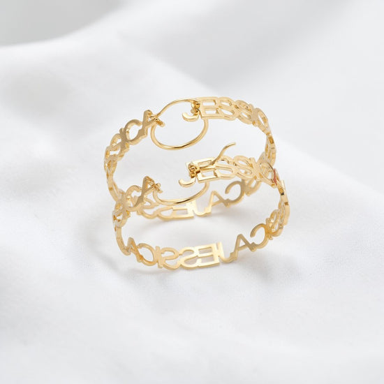 Seravé Initial Hoops