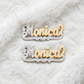 The Crowned Name Earrings