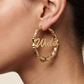 The Valencia Bamboo Hoops