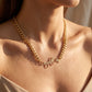 The Devotion Script Necklace