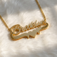 The Celestia Ice Name Necklace