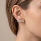 The Crowned Name Earrings
