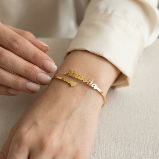 The Everlove Name Cuff