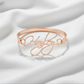 The Lioré Script Cuff