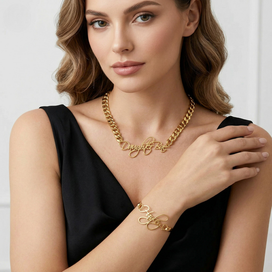 The Lioré Script Cuff
