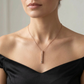 The Noire Pillar Necklace