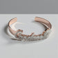 The Crystaluxe Iced Name Cuff