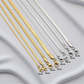 The Regalia Flat Gold Chain