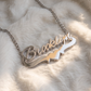 The Celestia Ice Name Necklace